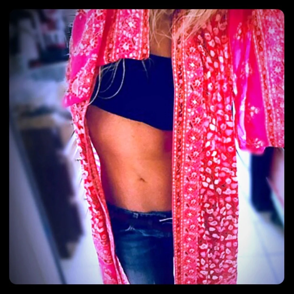 Spell Pink Floral Jacket - Picture 6 of 8